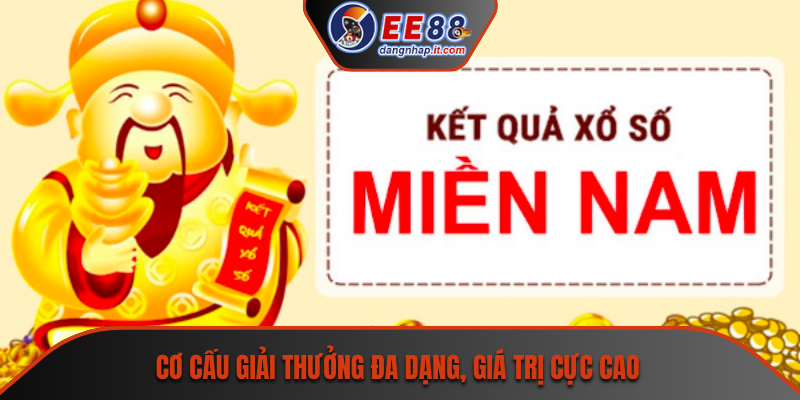 Cơ cấu giải thưởng đa dạng, giá trị cực cao